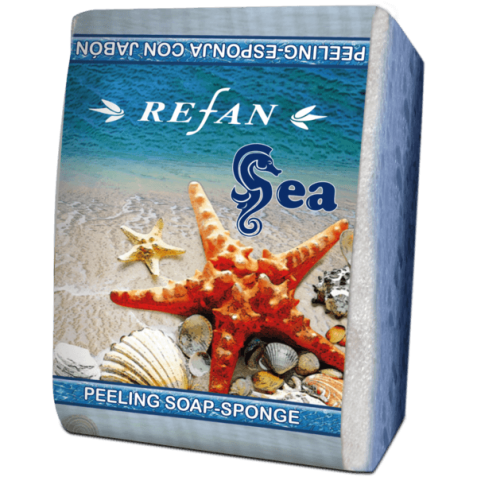 Burete exfoliant cu sapun „Mare“